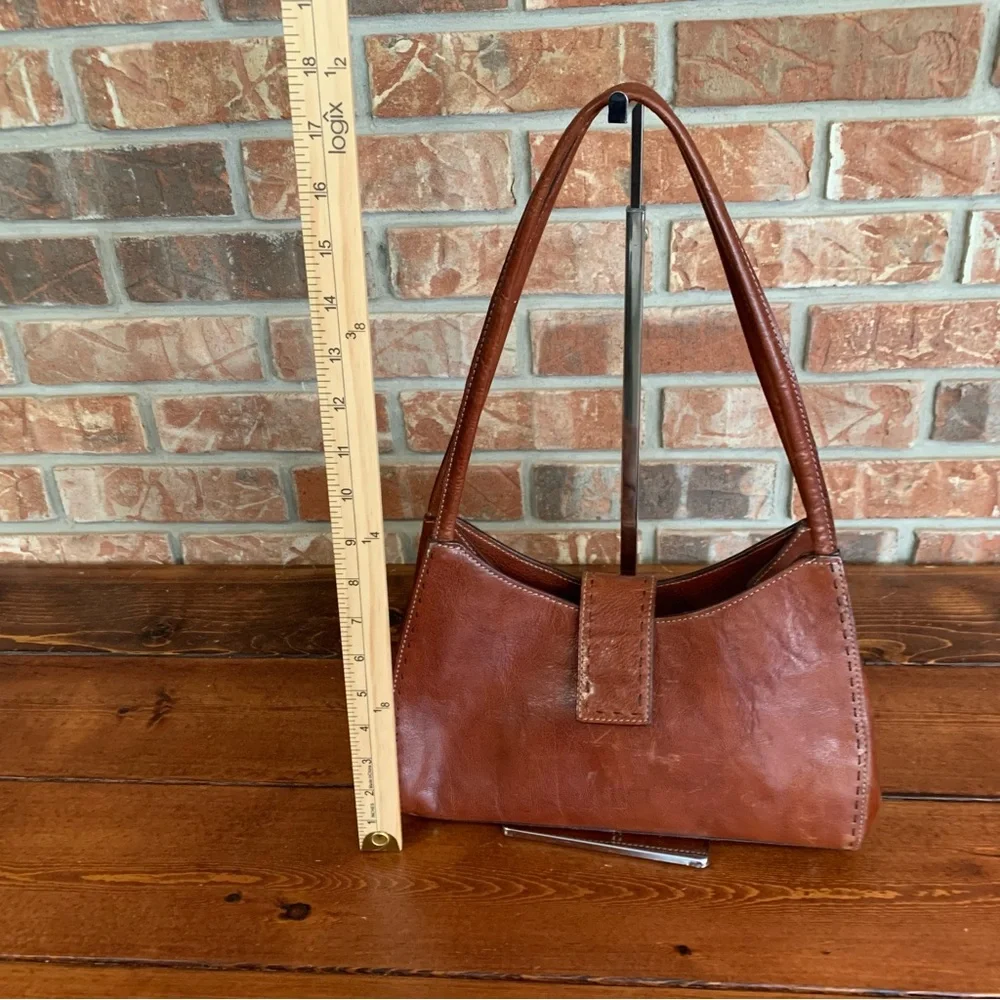 Fossil Sedona li Vintage New Italian Women's Scoop Leather Hobo Shoulder Bag